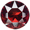 SWAROVSKI 1201 Fancy Round Rhinestone 27mm Red Magma